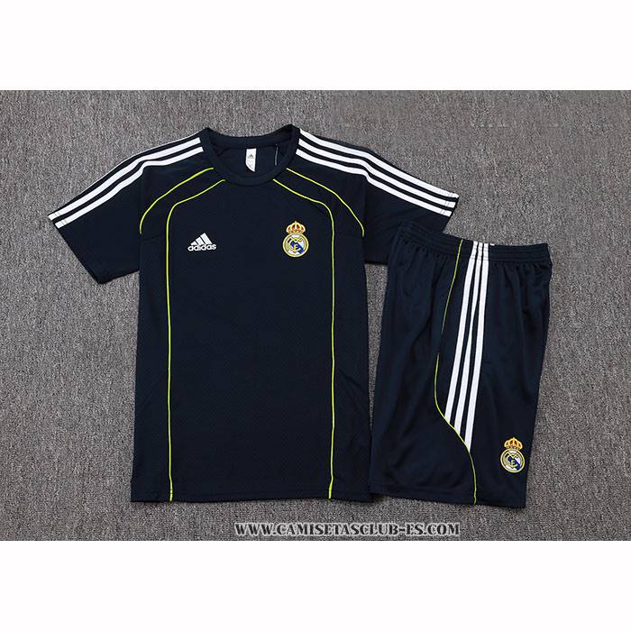 Chandal del Real Madrid 25-26 Manga Corta Azul - Pantalon Corto